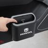 Car Vehicle Case Storage Box Black ABS Square Pressing Trash Can For Honda Fit Mugen Insight Type S R VTEC DOHC Modulo Vezel Legend RR Si
