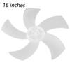Вентилятор Лопасть 5 Листья Электрический Для Пьедестала Бытовой