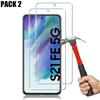 Tempered Glass Screen Protector for Samsung S21 FE - PROSHOP - Pack of 2 - 9H Hardness - 0.33mm