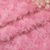 Тисненая микрофибра плюшевая искусственная меховая ткань розовая фланелевая ткань для кукольной одежды своими руками пэчворк швейный материал фон декор