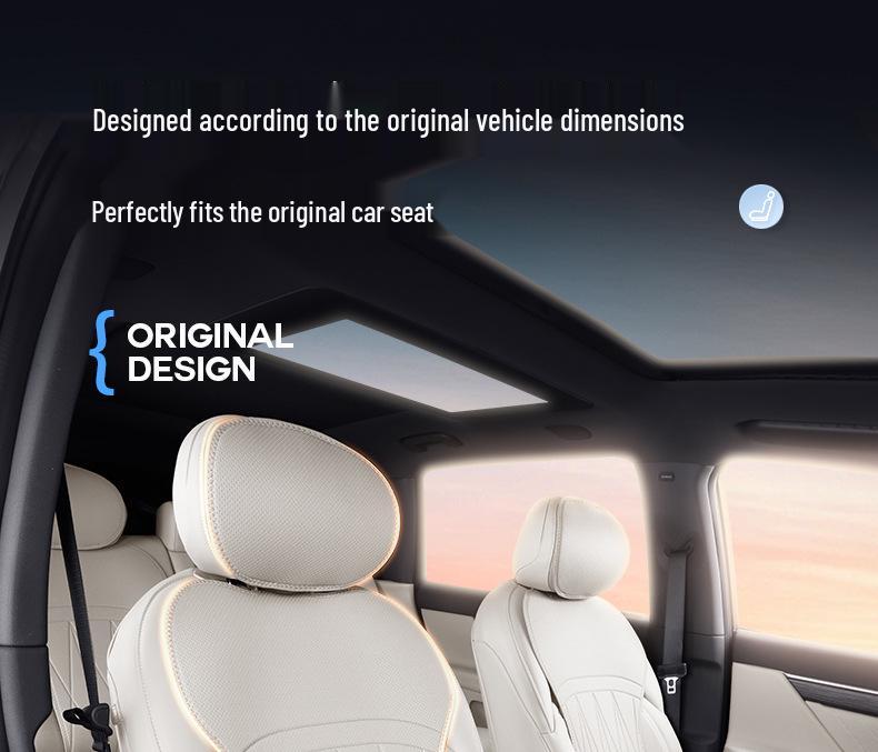 Zhi Guang L Universal Seat Cushion: 25 Styles, All-Season Ventilated Breathable Car Interior Cover.