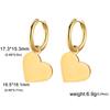 Cazador Animal Dog Cat Paw Footprint Earrings for Women Stainless Steel Flamingo Drop Earrings Jewelry Birthday Gift 2026
