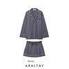 Araltay New Arrival Fashion Style Women's Clothing Fashion-Side Poplin Shirt Loose Shorts 5063116 1255535