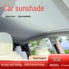 Tesla Model Y Retractable Sunroof Sunshade - Roof Insulation Accessory