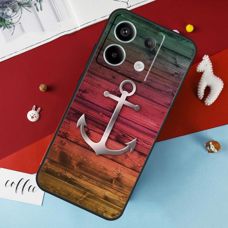 Чехол Anchor Boat для Xiaomi Redmi 12 13C 12C 10C 9C Redmi Note 13 9 10 11 12 Pro 9S 10S 11S 12S Cover