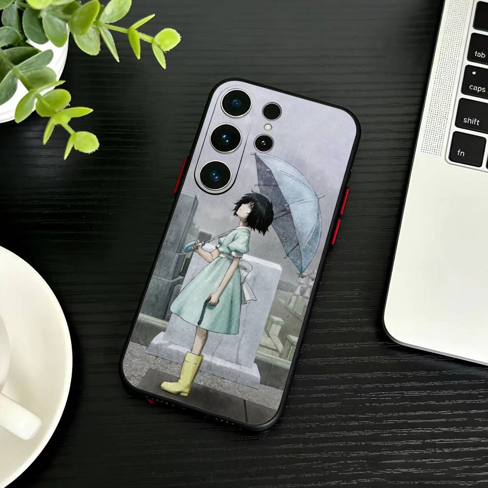 Чехол для телефона G-Rintaro V-Okabe STEINS GATE Для Samsung S26,S25,S24,S23,S22,S21,S20,Plus,Fe,Lite,Другие Черный Чехол