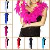 Natural Feather Boa Turkey Feather Apparel Fabric Multipurpose Feather Scarf  Cosplay