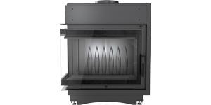 Чугунный камин KRATKI MAJA DECO левый 8 кВт Ø 150