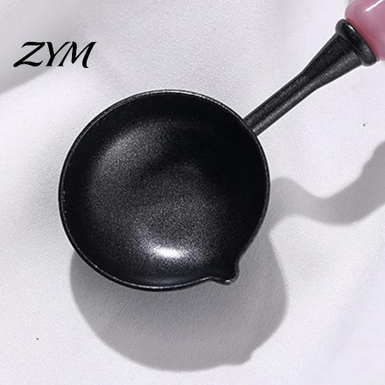Wax Stamp Accessories Seal Spoon with Ergonomic Handle, Non-Stick Sealing Melting Spoon, Tool Warmer for Envelope & Letter Art Crafts Card Making
