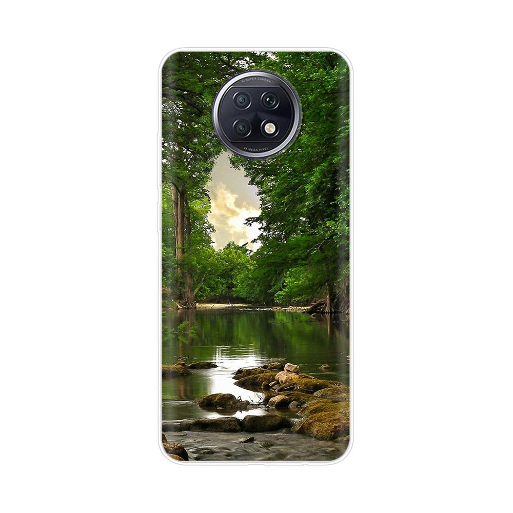 Модный ТПУ Чехол для телефона Xiaomi Redmi Note 9T Мягкий Силиконовый Чехол с Рисунком для Redmi Note 9T 5G Чехол Note9T 9 T coque цветок