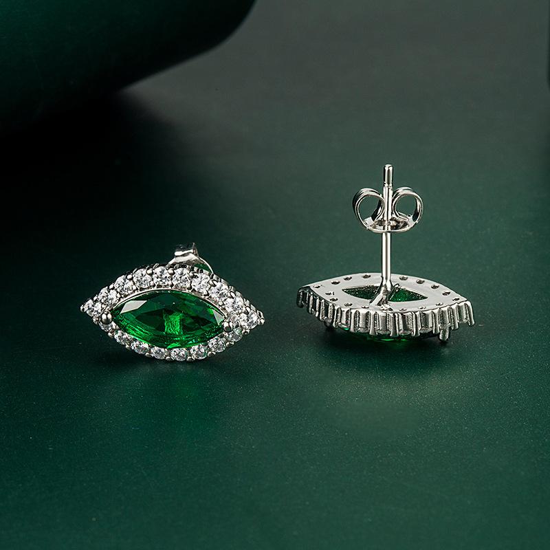 BELLA BOX Luxury Women Zircon Earrings Wedding Engagement Party Gift