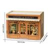 Miniature Doll House Handmade 3D Puzzle Assembly Building Model Kit Creative Room Bedroom Decoration With Furniture Wooden Craft