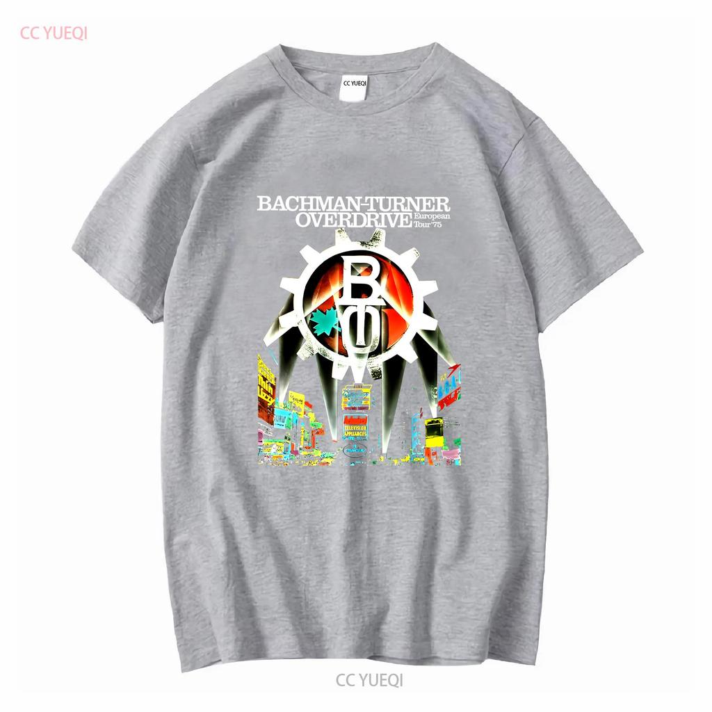 Плакат Bachman Turner Overdrive Концертная Футболка Все Размеры от S до 5XL LL2124 с длинным или коротким рукавом винтажная Стирка Дышащая