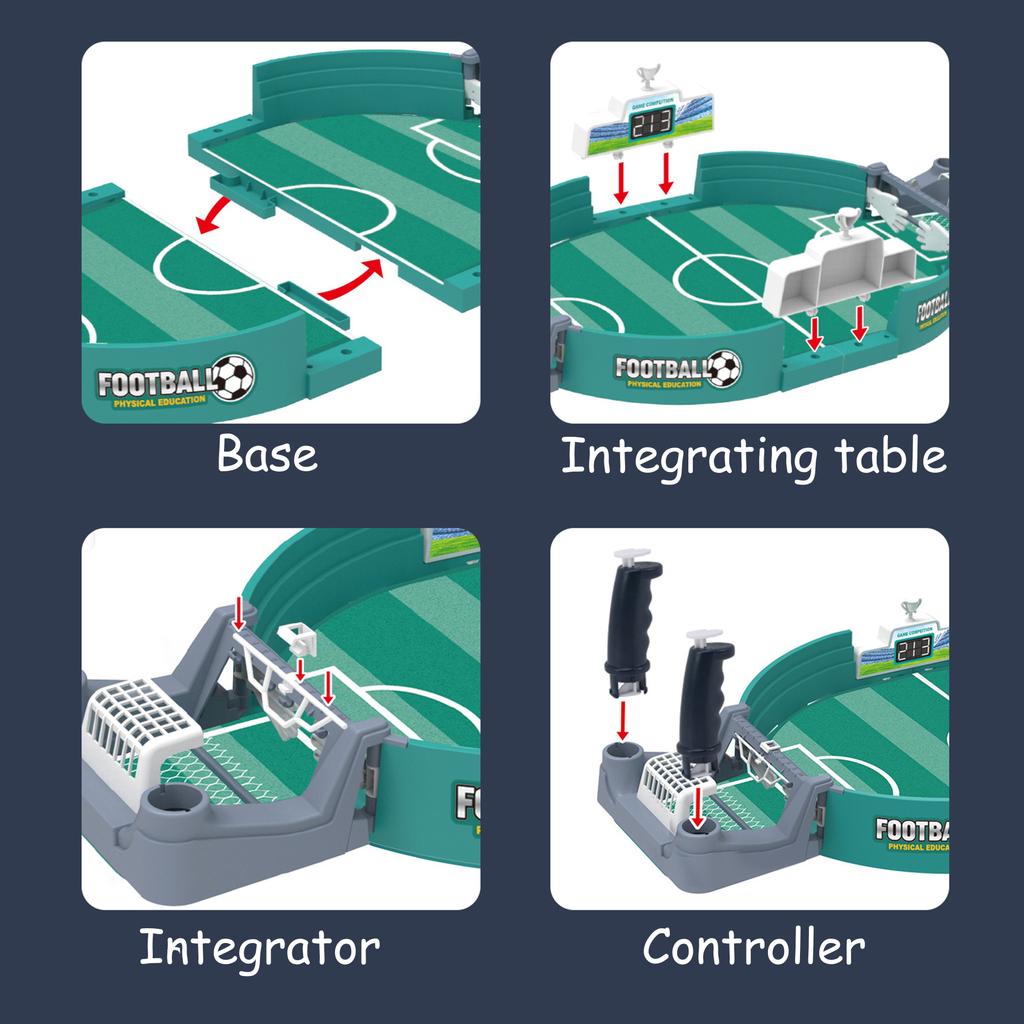 Necessary For Family Gatherings, Kid's Table Football Two-player Battle Table, Educational Board Game Football Two-player Game, Two-person Toy Gift