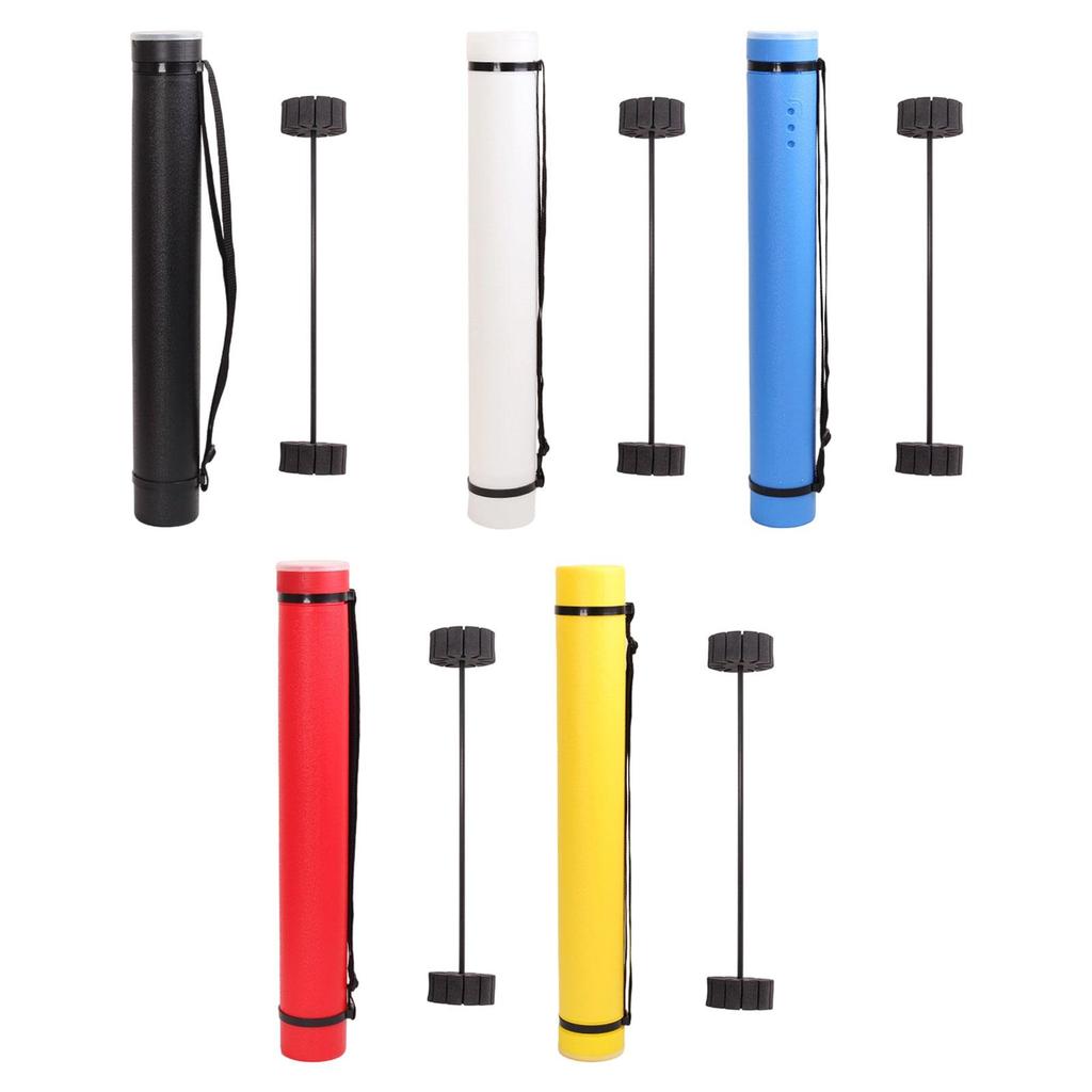Archery Arrow Case,Practical,Storage Case,Large Capacity,Lightweight Adjustable for Adults Carrier Quiver Tube with Divider Rack
