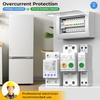 Tuya WiFi Intelligent Automatic Reclosing Protector Multifunctional Current Voltage Monitoring Power Meter Protections