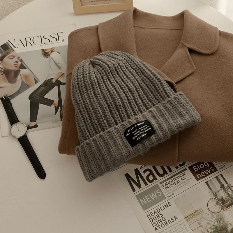 Men's Warm Wool Hat for Autumn/Winter - Versatile, Cozy, Loose Fit for Large Head Sizes