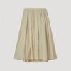 [She S miSS] Back Banding Pleated Long Skirt SwwSkp22010 Ly