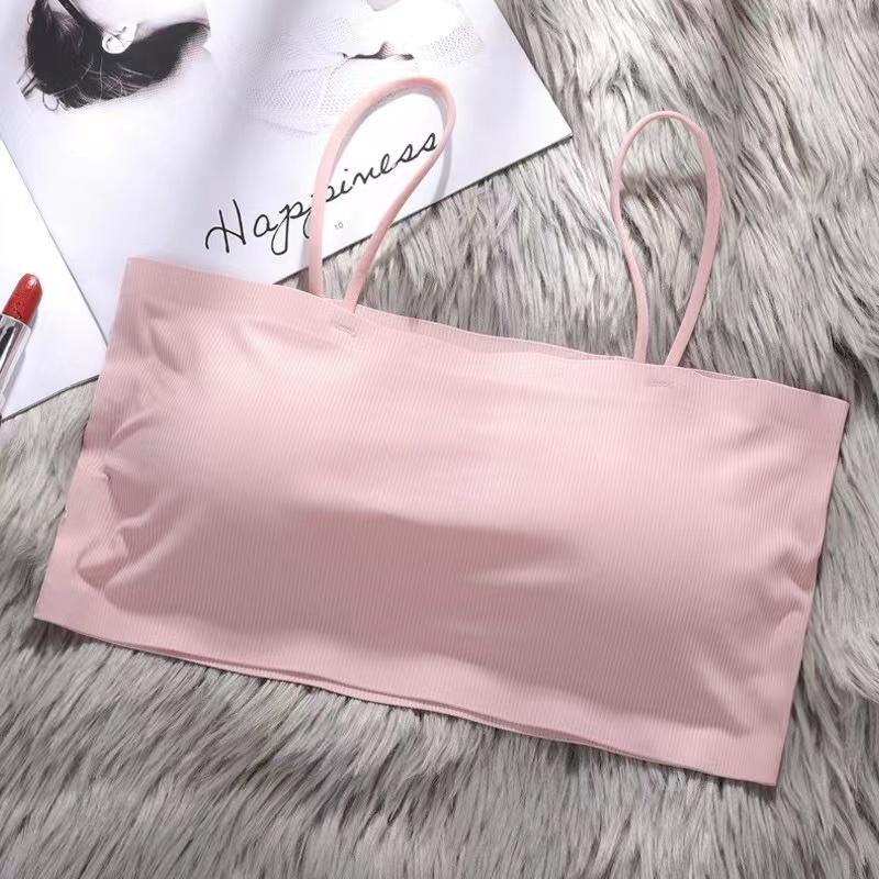 2024 Summer Women's Crop Top Sexy Elastic Cotton Camis Sleeveless Short Tank Top Bar