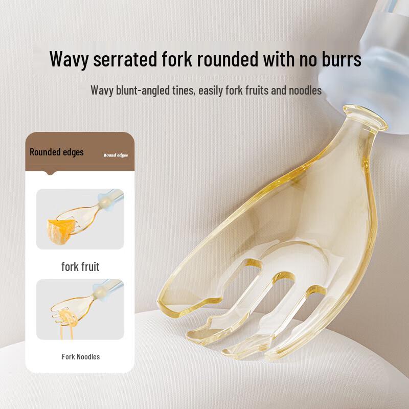 YEEHOO Детский тренировочный набор ложка и вилка из PPSU