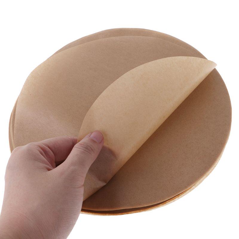 8inch Parchment Paper Cookie Baking Sheets Liners Round Cake Pan Non-Stcki