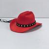 Pet Cowboy Hat Adjustable Dog Cosplay Cap Halloween Christmas Costume Accessory for Dogs Cats Dress Up Party Decoration