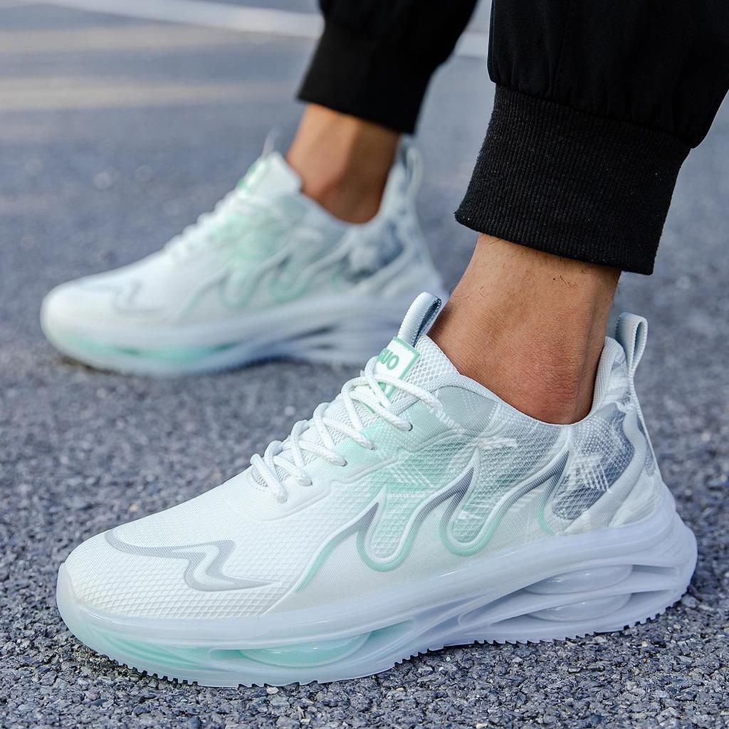 Мужские дышащие летние спортивные кроссовки для бега Putian - 2025 Амортизирующая сетка, прочные и стильные для молодежи.