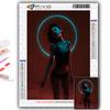 5D DIY Diamond Painting Cyberpunk Sexy Art Cross Stitch Diamond Art Embroidery  Mosaic Home Deco