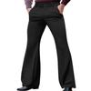 Мужские расклешенные брюки разных цветов - Белые, Черные, Зеленые, Фиолетовые, Красные, Серые, Хаки, Коричневые