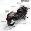 1:Модель мотоцикла SUZUKI HAYABUSA R1M Масштаб 6 Игрушка Сплав Литье под давлением Резиновые шины Модели для покраски Звук Свет Подарки для детей