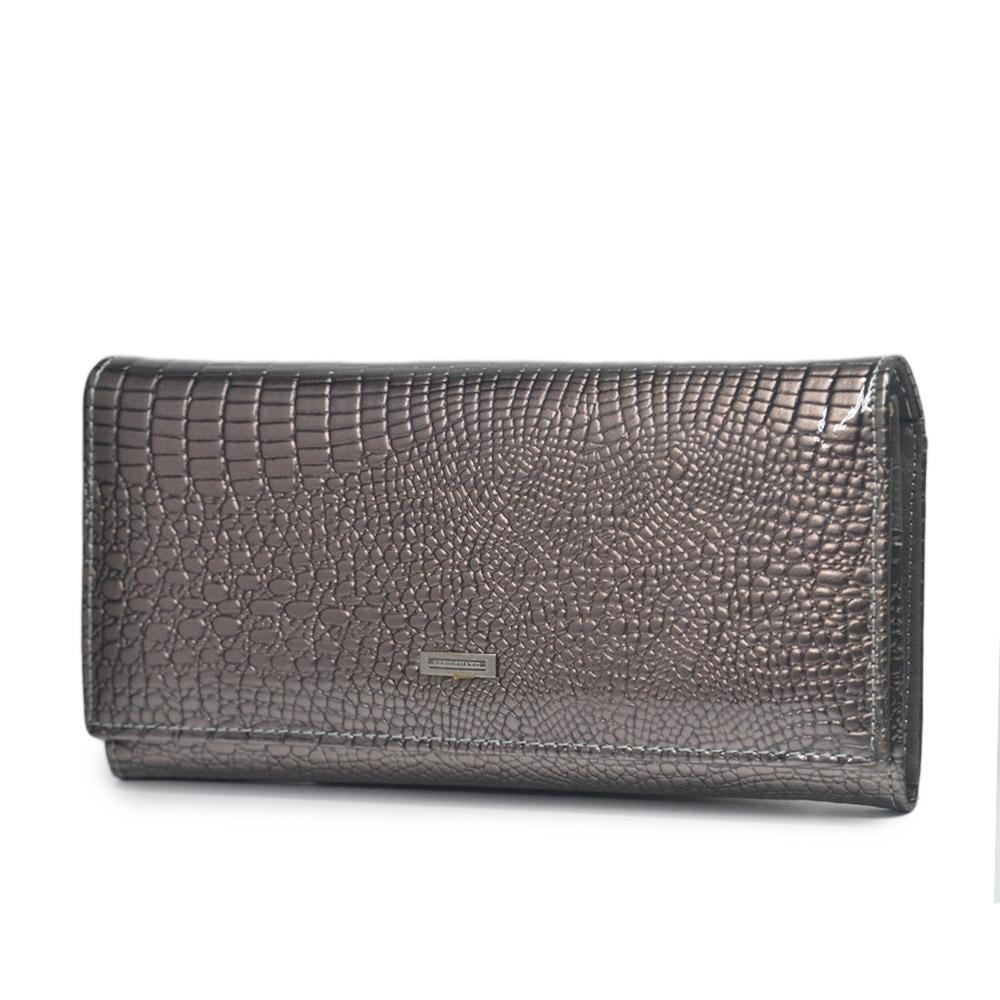 Женские кошельки, кошелек из натуральной кожи, женский кошелек из кожи аллигатора с магнитной застежкой, длинные кошельки для монет, держатели для удостоверений личности, женские сумки Cluth