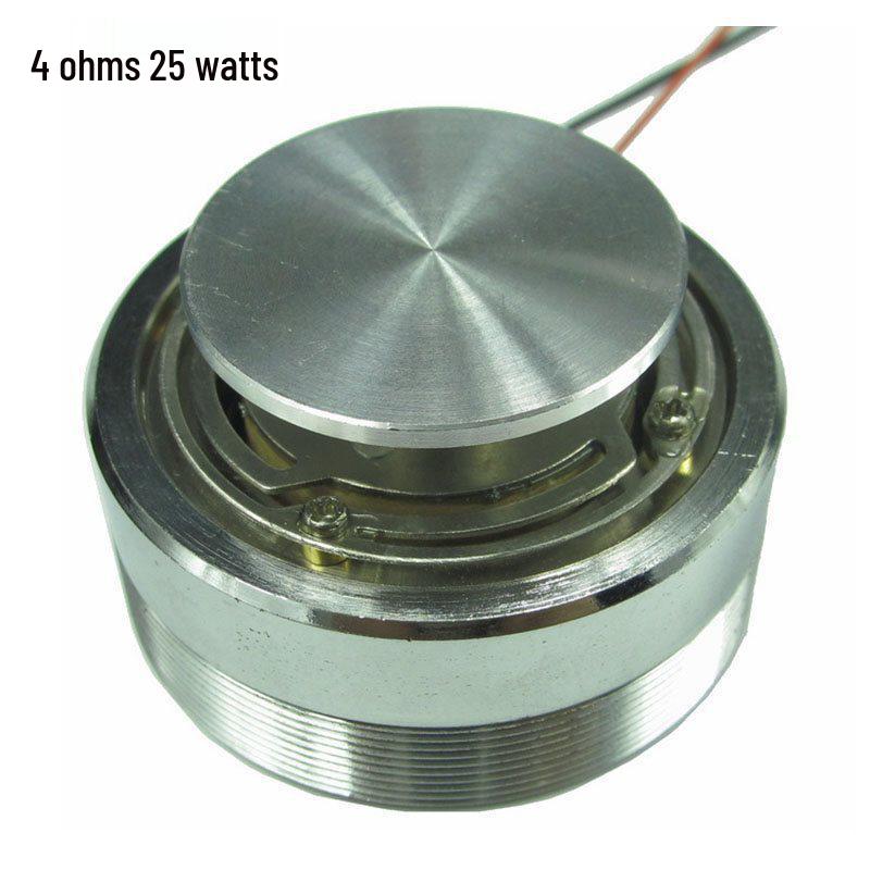 50-мм полнодиапазонный вибродинамик, сильный бас, 4/8 Ом, 20-25 Вт, 44 мм.