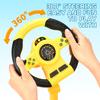 Игрушка «Руль с вращением на 360°» – Имитация вождения с регулируемыми колесами, звуковыми эффектами, удобным захватом – Идеально для детей