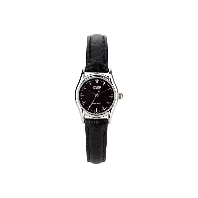 Casio Женские стандартные часы черного цвета серии LTP-1094E-1A LTP-1094E-1A