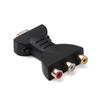 Flexible Portable Hdmi To 3 Rca Video Audio Av Adapter Component Converter