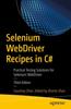 Книга Selenium WebDriver Recipes In C# : Practical Testing Solutions for Selenium WebDriver