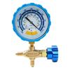 0-14psi Вакуумметр Нержавеющая сталь 1/8 дюйма Манометр Водонепроницаемый для Вакуумного насоса Точный Воздушный манометр