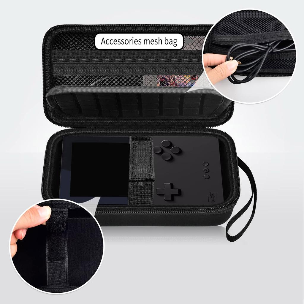 Suitable For Analogue Pocket Handheld Game Console Travel Carrying Bag Shockproof Hard Cover Storage Case Antifall Pouch