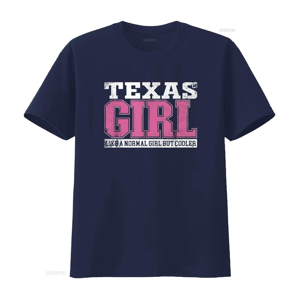 Womens Texas Girl Like A Normal But Cooler Proud Texan Lady T Shirt Black Medium vintage Washed Comfortable designer clothes