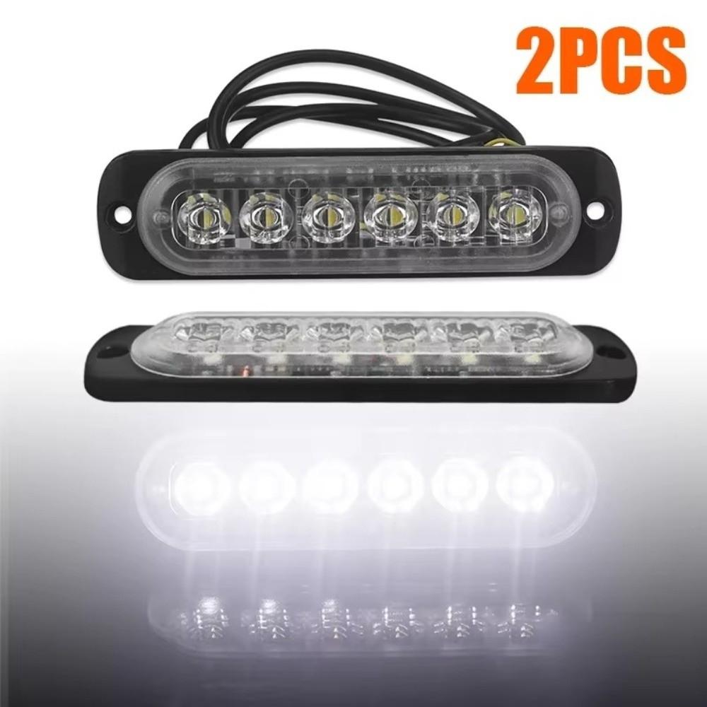 2Pcs Universal LED Indicator Light Super Bright Auto Car External Lights  For Truck Trailer Lorry