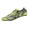 ELITE 2 Track and Field Short Track and Field Under 800m 2E X-Blast Shoes, Club, Lightweight, Distance, Spikes, Track, Lime/Gray, 25.5 Cm,