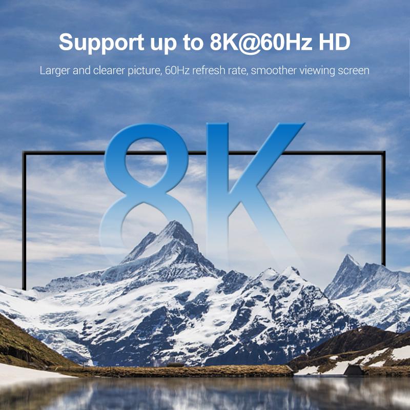 Адаптер, совместимый с HDMI, Адаптер HDMI 90 градусов 270 градусов, Адаптер-конвертер HDMI «папа» — HDMI «мама» для HDTV, PS4, PS5, ноутбуков, ТВ-приставки