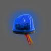 RC Multi-function 360° Flashing Rotating LED Light Bar Alarming Lamp for 1/14 Tamiya 1/10 RC Car Engineering Truck Upgrade Parts