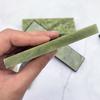 Natural Green Agate Sharpening Stone Whetstone Fine Grinding Polishing Shaved Bar Kitchen Knife Sharpener Honing Tool10000 Grit