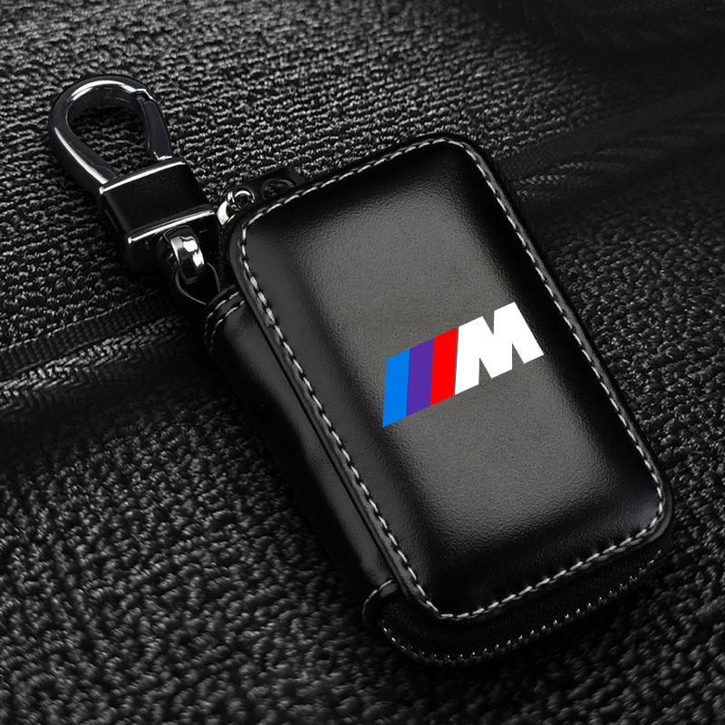 Металлический кожаный брелок для ключей Авто M ЛОГО Эмблема Брелоки Аксессуар для BMW X7 X3 X4 X5 X6 3 4 5 6 7 Серии Z4 M M3 M5 M6 E38 E39 E46 E53 E60 E61 E64