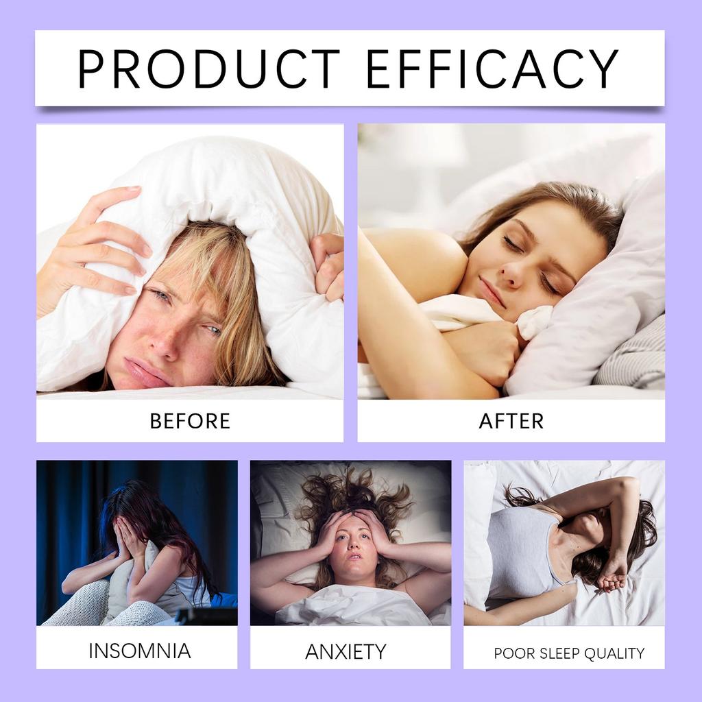 Sleep EssentialOil Лаванда, ароматерапия при бессоннице Смесь эфирных масел для сна для спокойной ночи релаксации, 10 мл