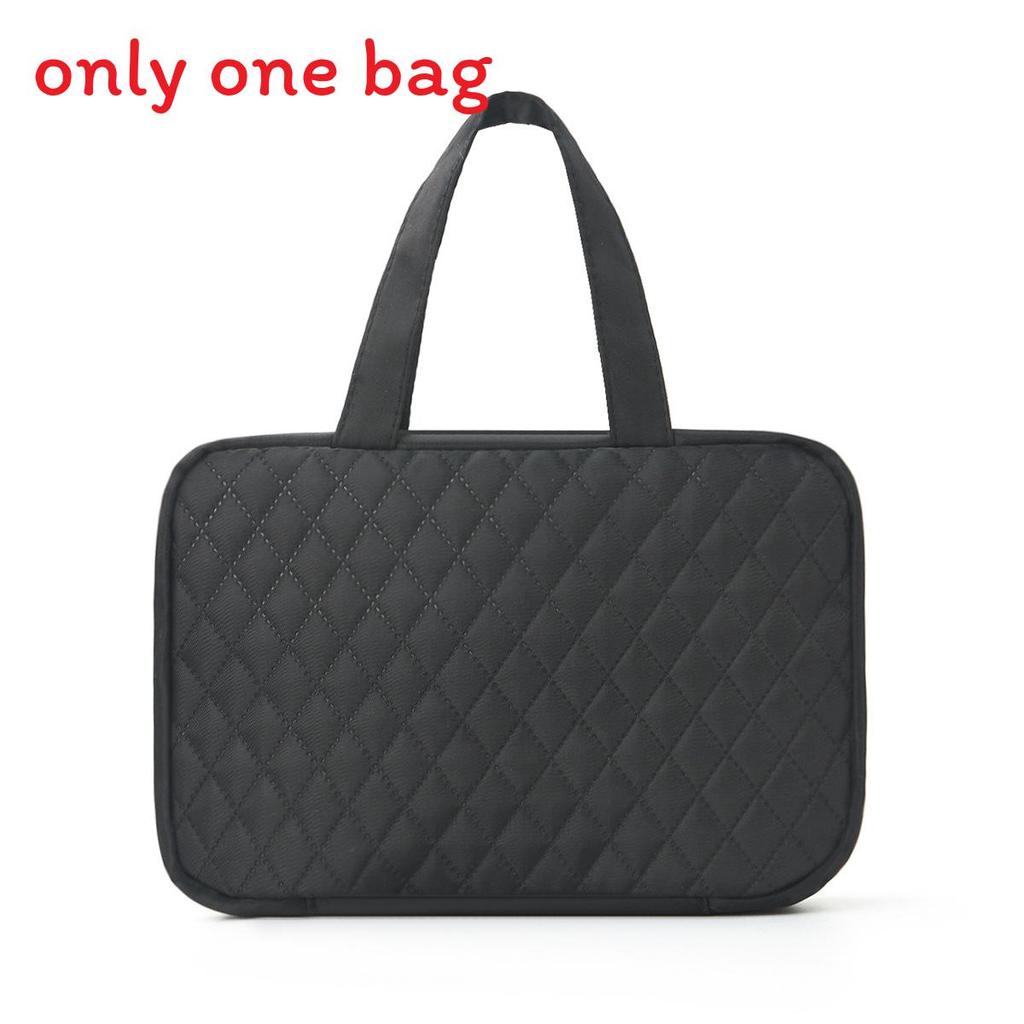 Urban Minimalist Polyester Travel Toiletry Organizer With Multicolor Compartments For Daily Use