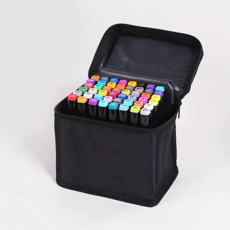 30/48 цветов, маркеры, кисти, набор ручек, маркер для рисования, школьные художественные принадлежности для художника, канцелярские принадлежности, двусторонние маркеры