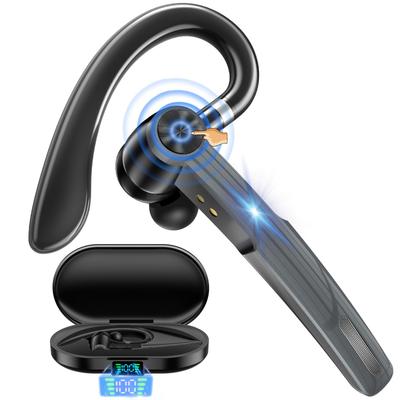 Bluetooth-гарнитура [Беспроводной шедевр]: [Bluetooth 5.3+EDR] Bluetooth-наушники-вкладыши на одно ухо со временем ожидания 110 м, зарядным кейсом 500 мАч, светодиодным индикатором заряда