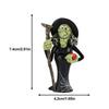 Halloween Desktop Ornaments Cartoon Resin Crafts Pumpkin Ghost Witch Figurines Home Decoration Atmosphere Layout Ornaments.